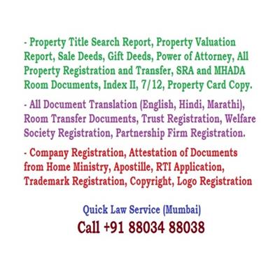 All Legal Services for Individual and Corporates. Call 88034 88038