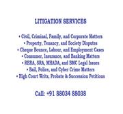 All Legal Services for Individual and Corporates. Call 88034 88038