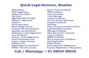 All Legal Services for Individual and Corporates. Call 88034 88038