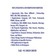 All Legal Services for Individual and Corporates. Call 88034 88038