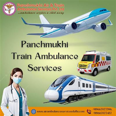 Panchmukhi Hi Tech Train Ambulance in Delhi- Enabling the chances of shifting