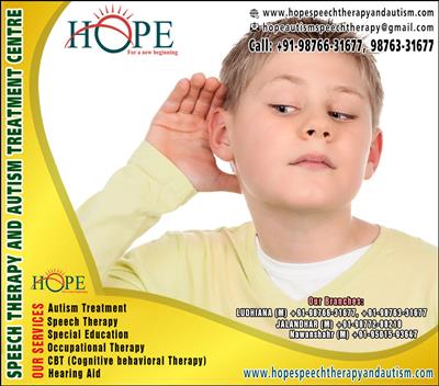 Hope Centre for Autism Treatment, Speech Therapy, Hearing Aid Centre for Kids &