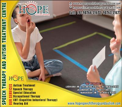Hope Centre for Autism Treatment, Speech Therapy, Hearing Aid Centre for Kids &