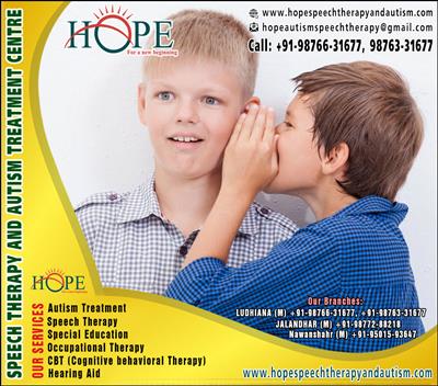 Hope Centre for Autism Treatment, Speech Therapy, Hearing Aid Centre for Kids &