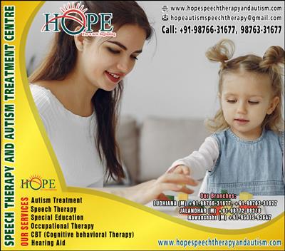 Hope Centre for Autism Treatment, Speech Therapy, Hearing Aid Centre for Kids &