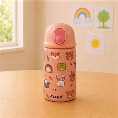 ATR Kinder/Jolly Kids Stainless Steel Insulated Water Bottle | Leakproof Vacuum