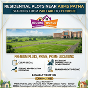 Residential Plots Near AIIMS Patna from ₹40 Lakh to ₹1 Crore | Housing World