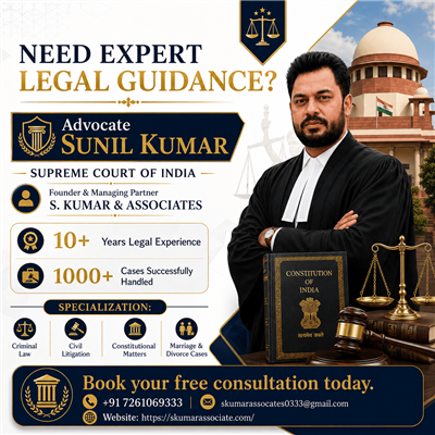 Best Lawyer in Patna | Advocate Sunil Kumar – Legal Expert for Civil Cases