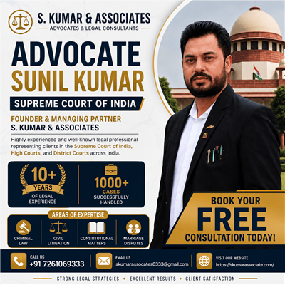 Best Lawyer in Patna for Civil, Criminal, Family & Supreme Court Cases