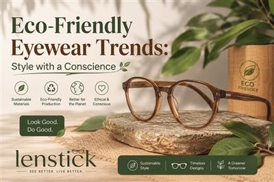 Eco-Friendly Eyewear Trends: Style with a Conscience