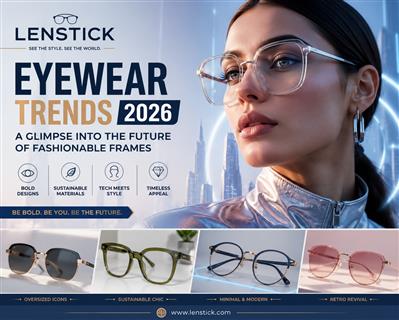 Eyewear Trends 2026: A Glimpse into the Future of Fashionable Frames