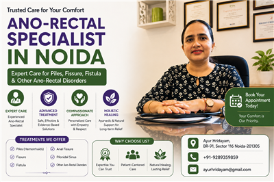 Expert Ano-Rectal Specialist in Noida – Book Your Consultation
