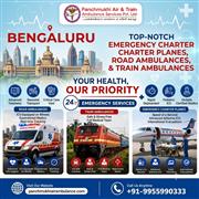Call Panchmukhi Air and Train Ambulance for ICU Facilities in Bangalore
