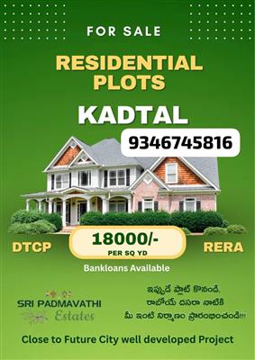 Plots for Sale in Kadthal