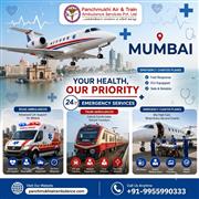 Panchmukhi Air and Train Ambulance Service in Mumbai Are Known For Emergency