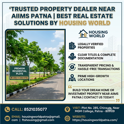 Best Property Dealer Near AIIMS Patna | Trusted Real Estate Experts
