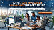 Custom Web Application Development Company in India That Builds What Your Busine