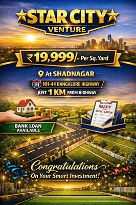 Plots for Sale in Shadnagar