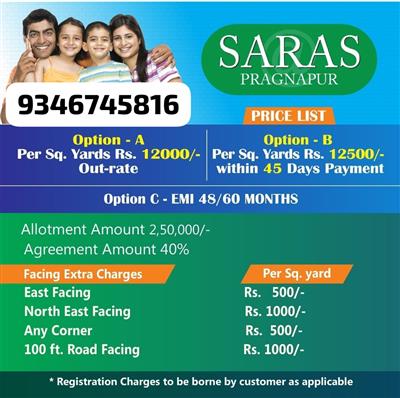 Plots for Sale near Pragnapur, Hyderabad