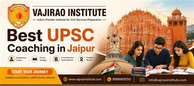 Best UPSC Coaching in Jaipur- Vajirao & Reddy Institute