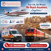 Panchmukhi Air Ambulance Service in Varanasi Offers Team of Doctors to Care