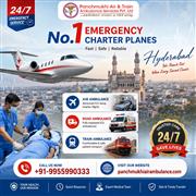 Panchmukhi ICU Air Ambulance in Hyderabad- Critical Transfer without Stress
