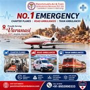 Panchmukhi Air Ambulance in Varanasi- Safe Transfer Arranged With Precautionary