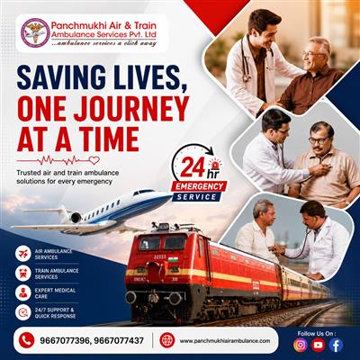 Panchmukhi Train Ambulance in Ranchi- offering hope in times of disparity