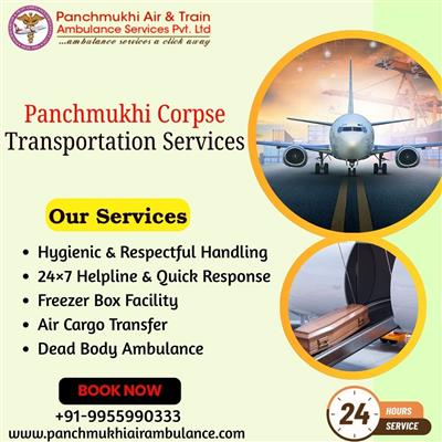 Panchmukhi Dead Body Transfer in Ahmedabad- Embalming Technique is utilized