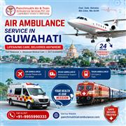 Book Panchmukhi Air Ambulance in Guwahati with Excellent Patient Transfer