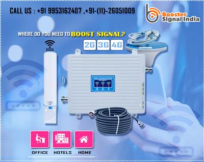 4g Mobile signal booster| Mobile signal booster installation service in delhi