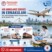 Use Panchmukhi Air Ambulance Service in Ernakulam to Transport Emergency Patient