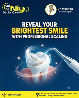 Professional Teeth Cleaning & Scaling in Hanamkonda & Warangal | Niyo Dental Car