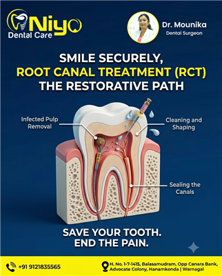 Save Your Tooth with Painless Root Canal Treatment at Niyo Dental Care