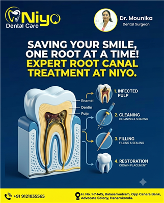Save Your Tooth with Painless Root Canal Treatment at Niyo Dental Care