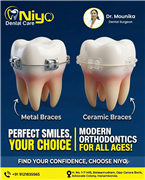 Transform Your Smile with Expert Braces Treatment at Niyo Dental Care!  Are you