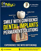Restore Your Missing Teeth with Painless Dental Implants at Niyo Dental Care  Ar