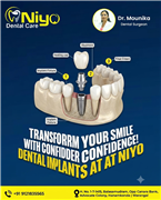 Restore Your Missing Teeth with Painless Dental Implants at Niyo Dental Care  Ar