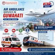 Book the Panchmukhi Air Ambulance Service in Guwahati with Life Care Medical