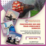 Panchmukhi Low Cost Train Ambulance in Guwahati- ideal for long distance