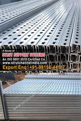 Strut Channels, Plain and Slotted Channels, Fasteners Bolts Nuts Washers Manufac
