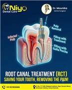Painless Root Canal Treatment (RCT) at Niyo Dental Care!   Are you suffering fro