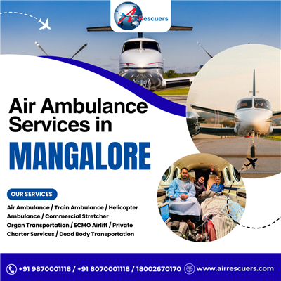 Trusted and Cost-Effective Air Ambulance in Mangalore