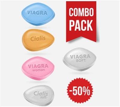 Buy Viagra Cialis Levitra ED Pack Online USA | Sunbedbooster.com