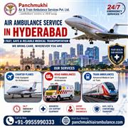 Panchmukhi ICU Air Ambulance in Hyderabad - Lifesaving Journey with ICU and CCU