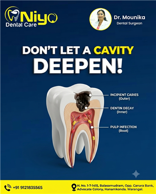 Best dental clinic for dental cavity in Hanamkonda