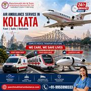Panchmukhi Affordable Air Ambulance in Kolkata - Rescue Mission Arranged on time