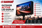 Outdoor Active LED Display in India – Saipur