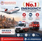 Panchmukhi Hi Tech Air Ambulance in Varanasi- Rapid Emergency Care