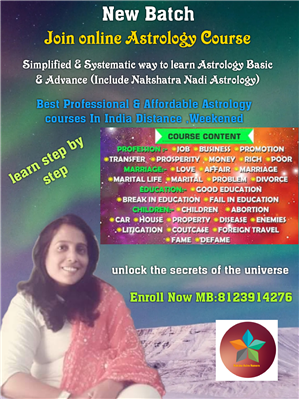 Raksha Astro Matrix online Classes